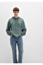 Logo Printed Green Sweatshirt 0S10196-71577 - 3