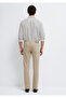 Martin Beige Comfort Gabardine Pants 0037886566 - 5