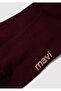 Logo Printed Claret Red Socks 0911160 -85347 - 2