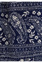 Beli Lace-Up Ethnic Printed Navy Blue Trousers 1011123-90738 - 8
