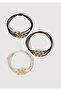 3-Piece Bead Detailed Buckle 1912698-900 - 2