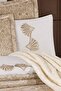 Home Imperial 10-Piece Embroidered Bedding Set with Blanket Velvet Dowery Set - 2