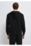 Mvjns Logo Printed Zippered Hooded Black Sweatshirt 0S10193-900 - 5