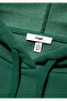 Logo Printed Hooded Green Sweatshirt 1600361-71892 - 8