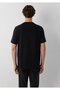 Logo Printed Black T-Shirt Regular Fit / Regular Fit0611714-900 - 5