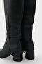 Cathrine Oval-Toe Side-Zip Closure Heeled Women's Boots - 4