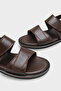 Wilfrid Velcro Double Strap Open Toe Men's Sandals - 4