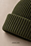 Wool Beret Women's Men's Unisex Winter Hat Khaki - 3