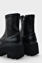 Women's Boots with Tractor Sole - 4