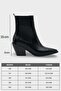 Ellyn Pointed Toe Side Elastic Women's Cowboy Boots - 7