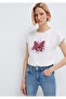 WhiteIstanbulT-shirt - Butterfly Print,RegularFit 167576 -620 - 2