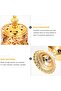 European Iron Incense Burner,Decorative Holder for Home and Office,Middle Eastern Style Craft Ornament - 8
