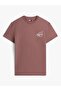 Tjm Reg Sign Backprint Ss t Ext Men's Brown T-Shirt - Dm0Dm22320