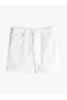Dnm Straight Short Rw White Women's Shorts Ww0Ww45924Ycf