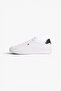 Men's Low-Top Breathable Design Leather White Sneaker - 3