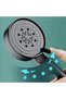 High Pressure Handheld Shower Head Kit,5 Modes Turbo Fan Jet Detachable Shower Head with 59 Inch Hose and Holder,Black - 4