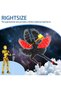 3D Printed Titan 13 Action Figure,5.54-Inch Fully Movable Robot Model with 9 Accessories and 6 Pairs of Hands,Golden - 2
