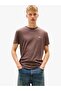 Tjm Reg Badge Tee Ext Men's Brown T-Shirt - Dm0Dm22667 - 2