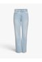 Onlriley Ex Hw Rw Str Dot843 Dnm Women's Blue Denim Trousers - 15338090