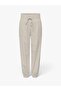 Onlbolzano Hw Pull-Up Pant Moch Pnt Women's Beige Trousers - 15352641