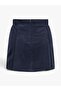 Onlpippa Cord Skirt Otw Women's Blue Skirt - 15358216 - 2