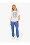 Onlmelina S/S Ladies Top Box Jrs Women's Cloud Dancer T-Shirt - 15342876 - 5