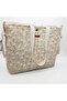 Cream Baby Care Bag, Lunchbag, Floral Patterned Women's Bag 100% Cotton - 6