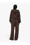 Onlscarlett L/S Zip-Hood Swt Women's Brown - 15346449 - 6