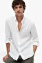 Pigment Dyed Li Solid Rf Shirt Men's White Shirt - Mw0Mw41530 - 4