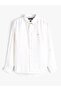 Pigment Dyed Li Solid Rf Shirt Men's White Shirt - Mw0Mw41530