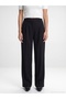 7954 High Waist Pleated Palazzo Pants -Black - 3