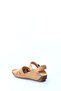 Genuine Leather Beige Women's Classic Sandals 763ZA05 - 2