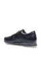 Genuine Leather Navy Blue Men's Sneakers 951MA555 - 2