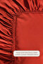 Fitted Sheet Set Double Size 100% Cotton Ranforce (160X200 cm) Cinnamon - 3