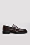 Genuine Leather Brown Floater Men's Classic Shoes 932Ma160Eva