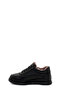 Genuine Leather and Fur Black Floter Women's Casual Shoes 583Kza7025 - 2