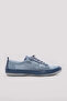 Genuine Leather Blue Women's Casual Shoes 341Za26