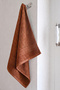 Myra Double Jacquard Bath Towel Set, 70X140 Cm, Stylish Geometric Pattern, 20/ Ring Karde, 600 Gsm- Taba - 2