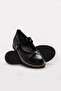 Genuine Leather Black Crocodile Women's Ballerina Shoes 217Za95 - 3