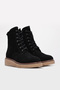 Genuine Leather Black Suede Women's Classic Boots 657Sza2503 - 4