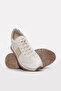 Genuine Leather Cream Women's Casual Shoes 257Za111Zm - 3