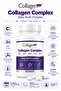 5-Type Collagen Complex Types 1, 2, 3, 5, and 10 with Biotin, Zinc, Selenium, Vitamin C & Acai, 90 Tablets - 5
