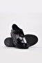 Genuine Leather Black Patent Leather Women's Casual Shoes 246Za40202 - 3
