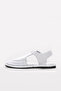 Genuine Leather White Women's Classic Sandals 710Za793 - 2