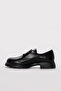Genuine Leather Black Women's Casual Shoes 317Za860-K25 - 2