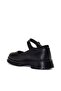 Genuine Leather Black Girl's Casual Shoes 006XA912 - 2
