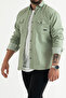 Double Pocket Shirt Men's Denim Shirt - 5