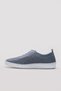 Genuine Leather Denim Blue Women's Casual Shoes 139Za24025Lzr - 2