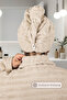Soft Towel Hair Drying Cap Beige - 3