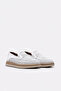 Genuine Leather White Men's Casual Shoes 628Ma026-2 - 4